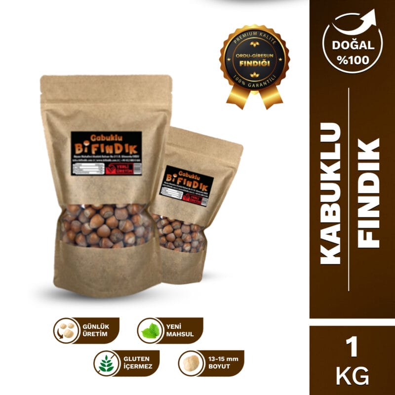 Kabuklu fındık 1 kg