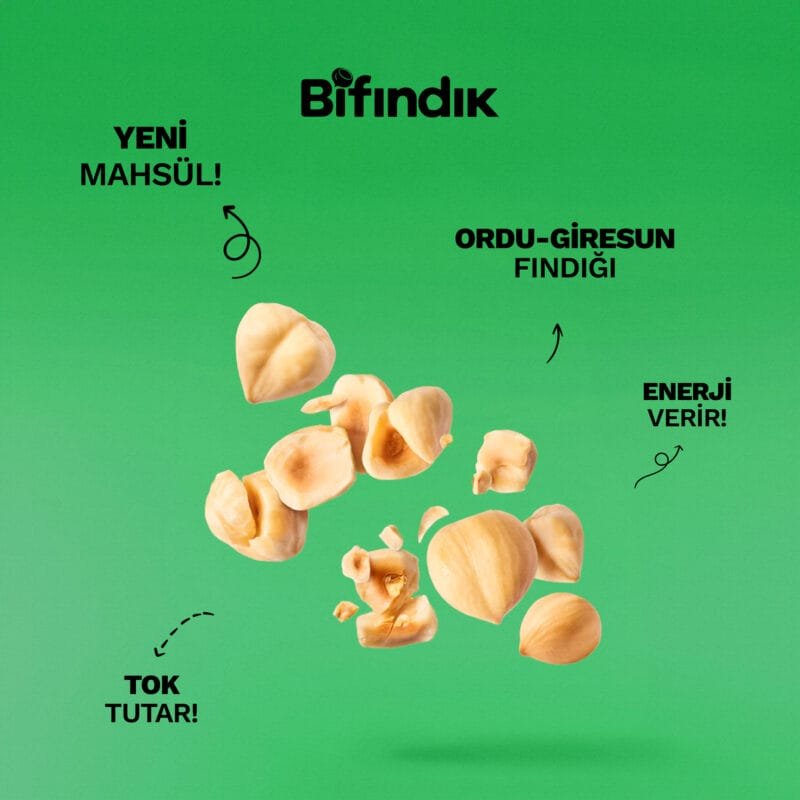 Kavrulmuş kırılmış fındık 250 gr