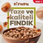 Natürel Çiğ İç Fındık 500 gr