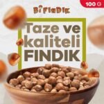 Natürel Çiğ İç Fındık 100 gr