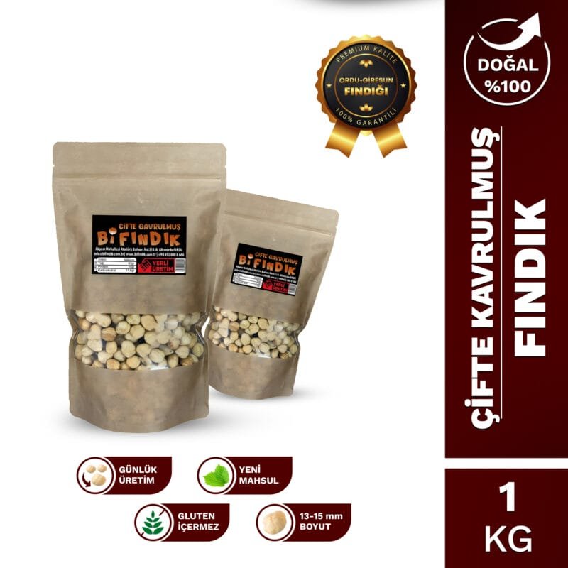 Çifte kavrulmuş iç fındık 1 kg