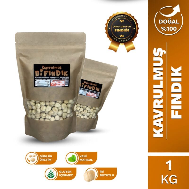 Kavrulmuş iç fındık 1 kg