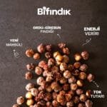 Kavrulmuş tuzlu iç fındık 500 gr