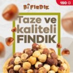 Kavrulmuş Tuzlu İç Fındık 150 g x3