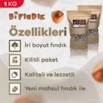 Kabuğunda Kavrulmuş Tuzlu Fındık 1 kg x2